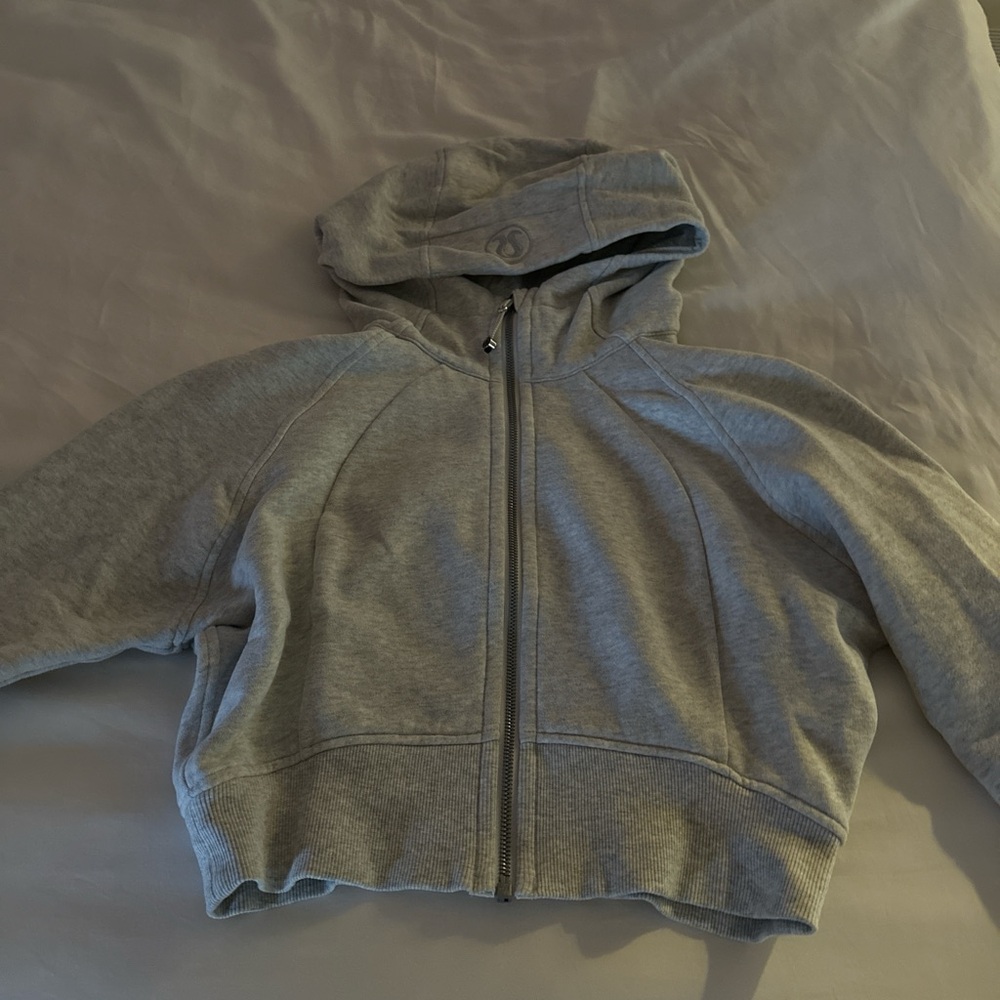lululemon athletica cropped Scuba full zip